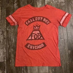 vintage fall out boy hot topic manhead tee